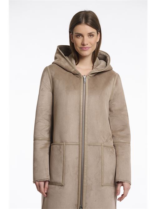 cappotto ova reversibile RINO & PELLE | OVA.7002511TOFFEE